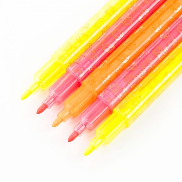 Papyrus Golden Gem Highlighters (Set of 5) - Picture 2 of 4